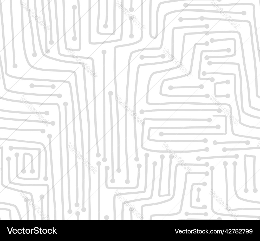 Seamless pattern computer circuit board Seamless pattern computer circuit board vector image