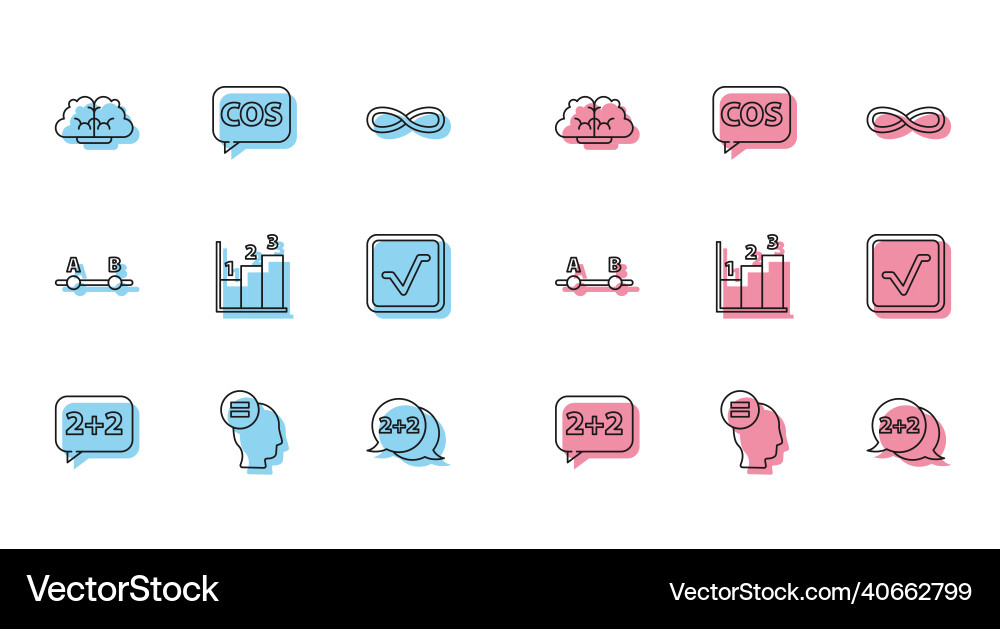 Set line graph schedule chart diagram test Set line graph schedule chart diagram test vector image