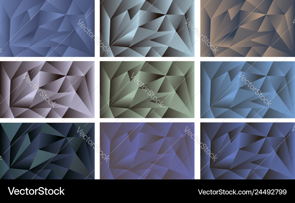 Triangular abstract background Vector Image