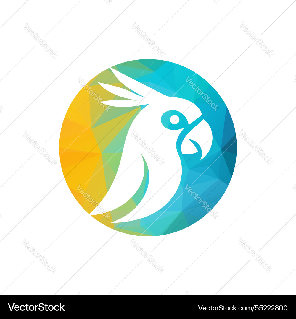 Parrot logo Royalty Free Vector Image - VectorStock