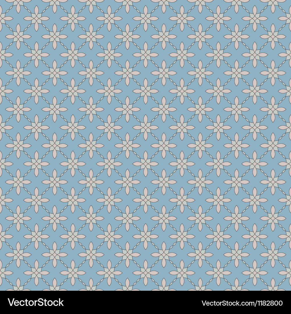 Retro Geometric Pattern Background vector image
