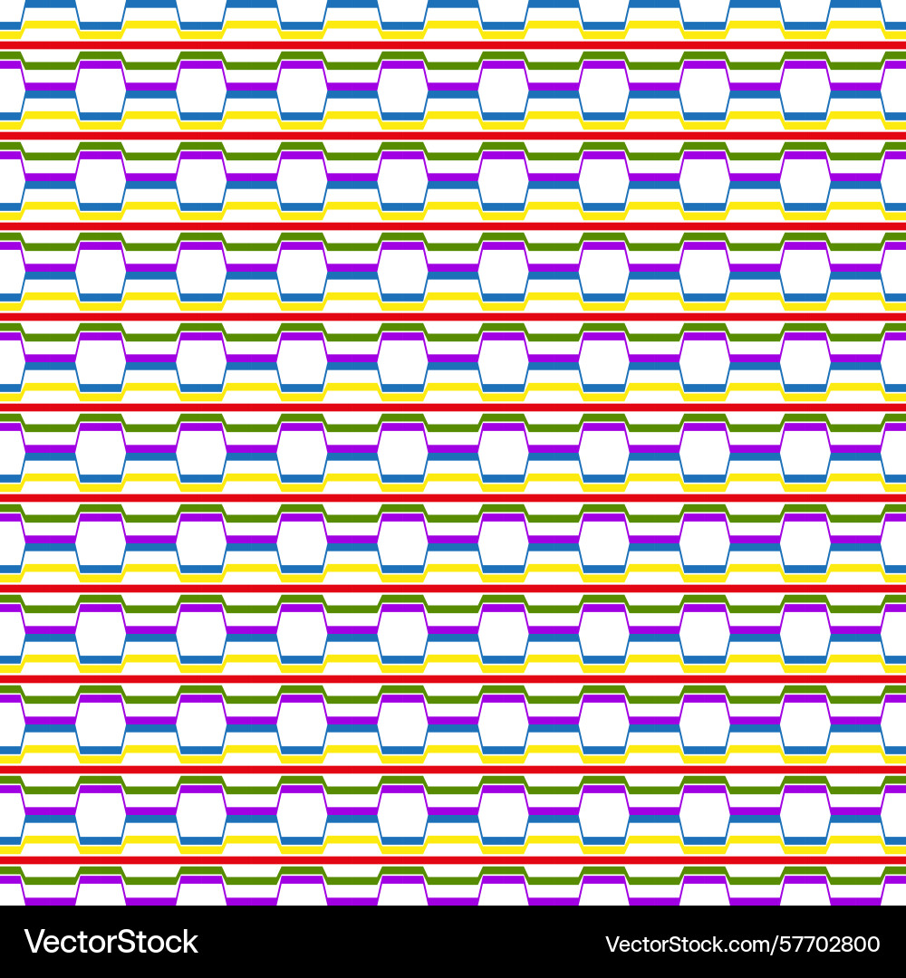 Straight stripe pattern rainbow grid subtle wave Straight stripe pattern rainbow grid subtle wave vector image