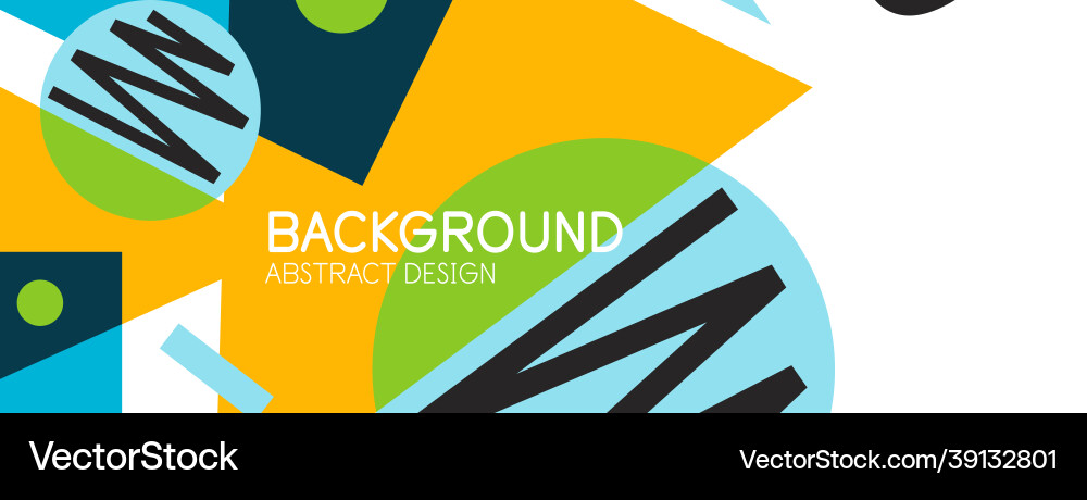 Abstract background with blocks lines geometric Abstract background with blocks lines geometric vector image