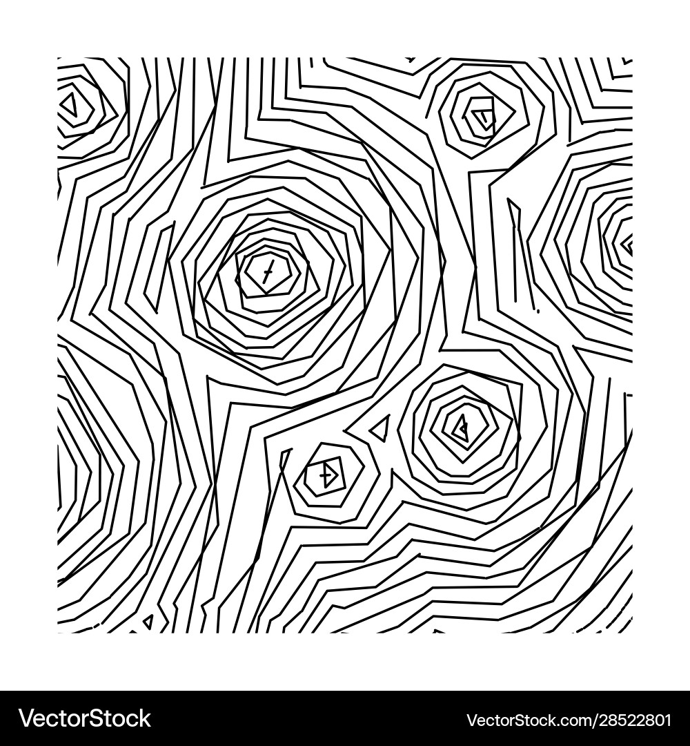 Abstract pattern curved lines grunge boho Abstract pattern curved lines grunge boho vector image