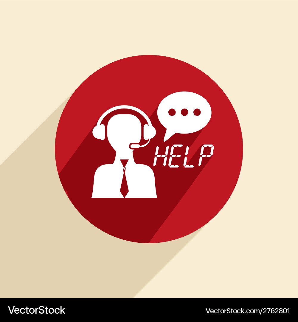 Customer support Royalty Free Vector Image - VectorStock