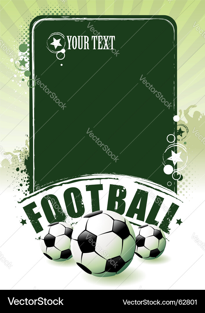 Football Sports Banner Vector Image