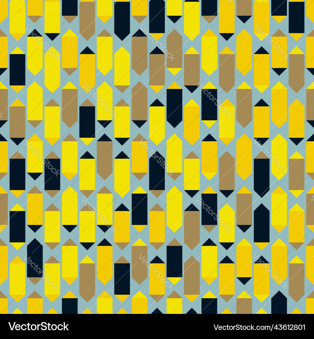 Geometric rectangle with triangle seamless pattern Geometric rectangle with triangle seamless pattern vector image