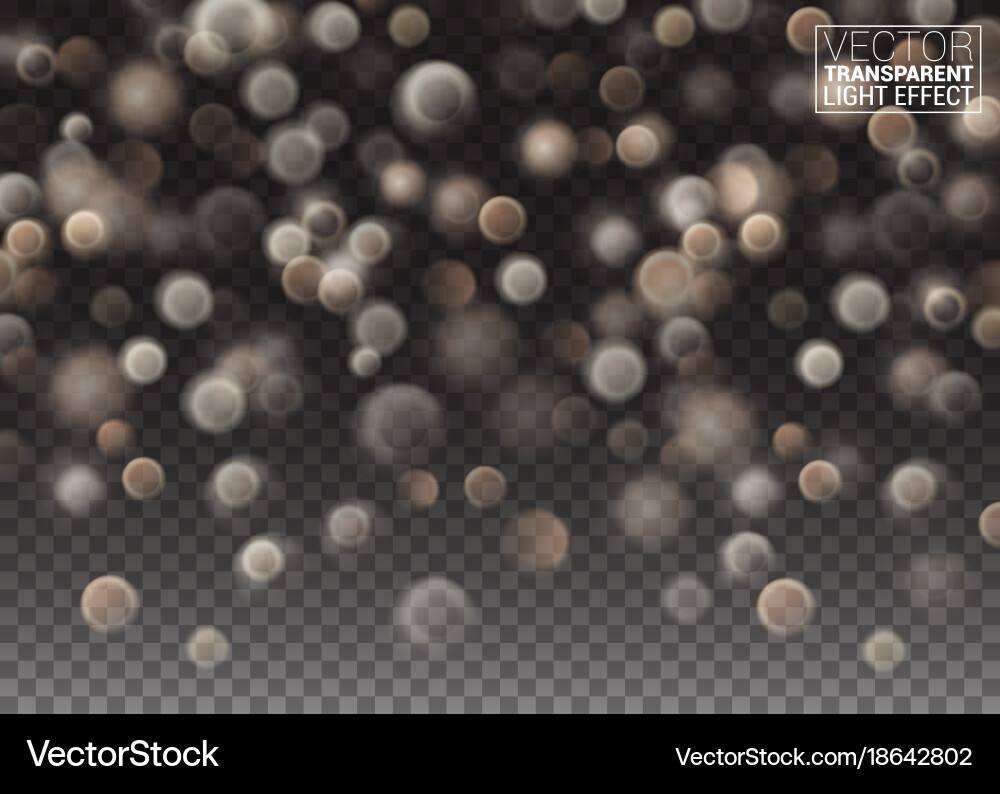 Abstract blurred light element Vector Image