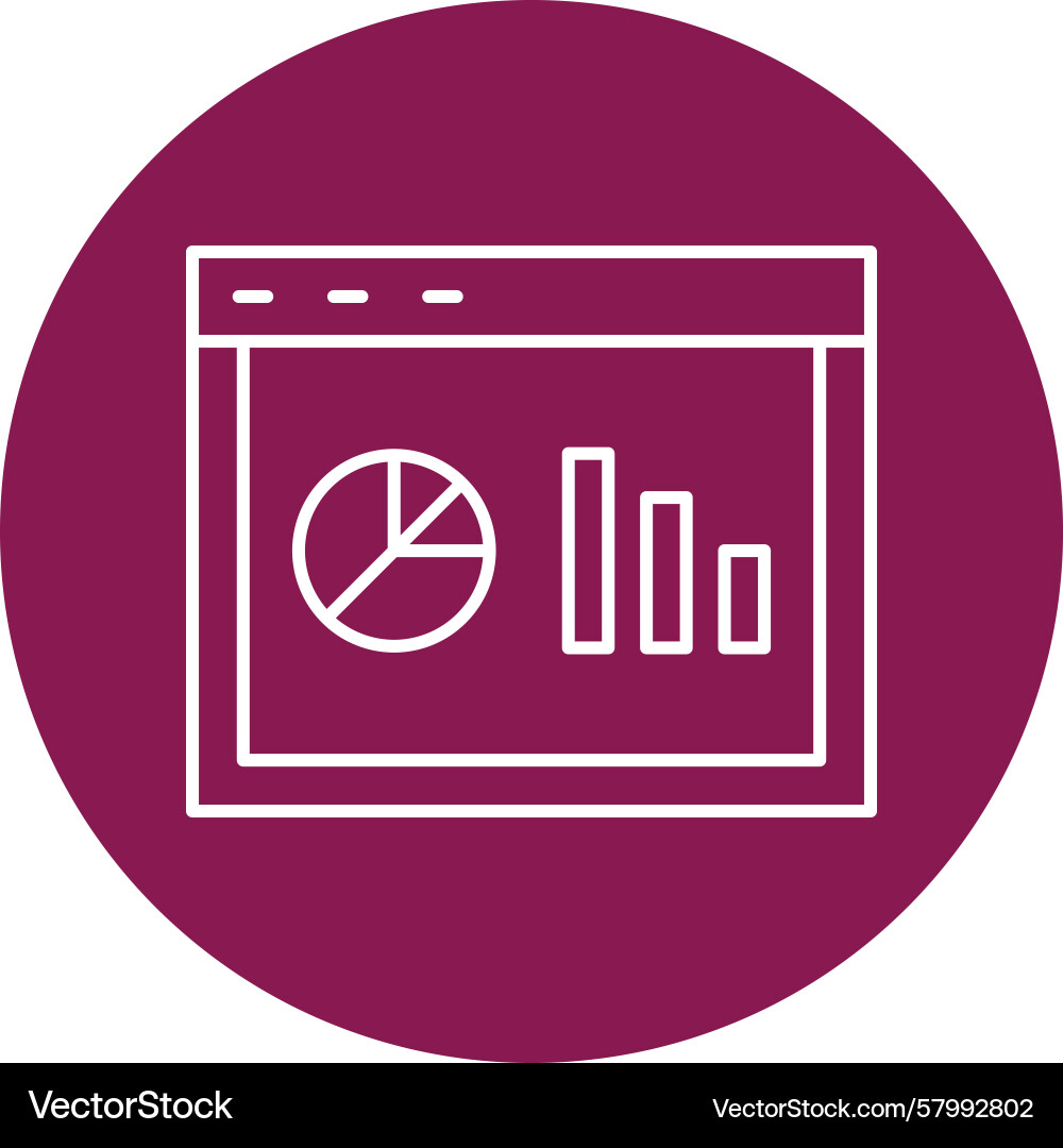 Multi Circle Course Icon Vector Image