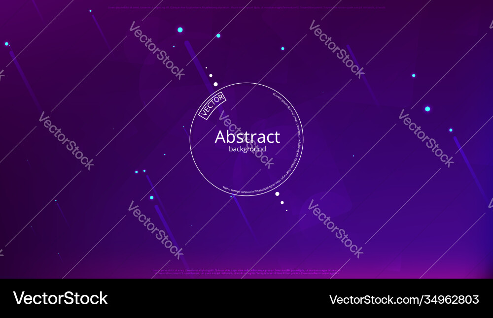 Abstract banner with gradient shapes and blur vector image