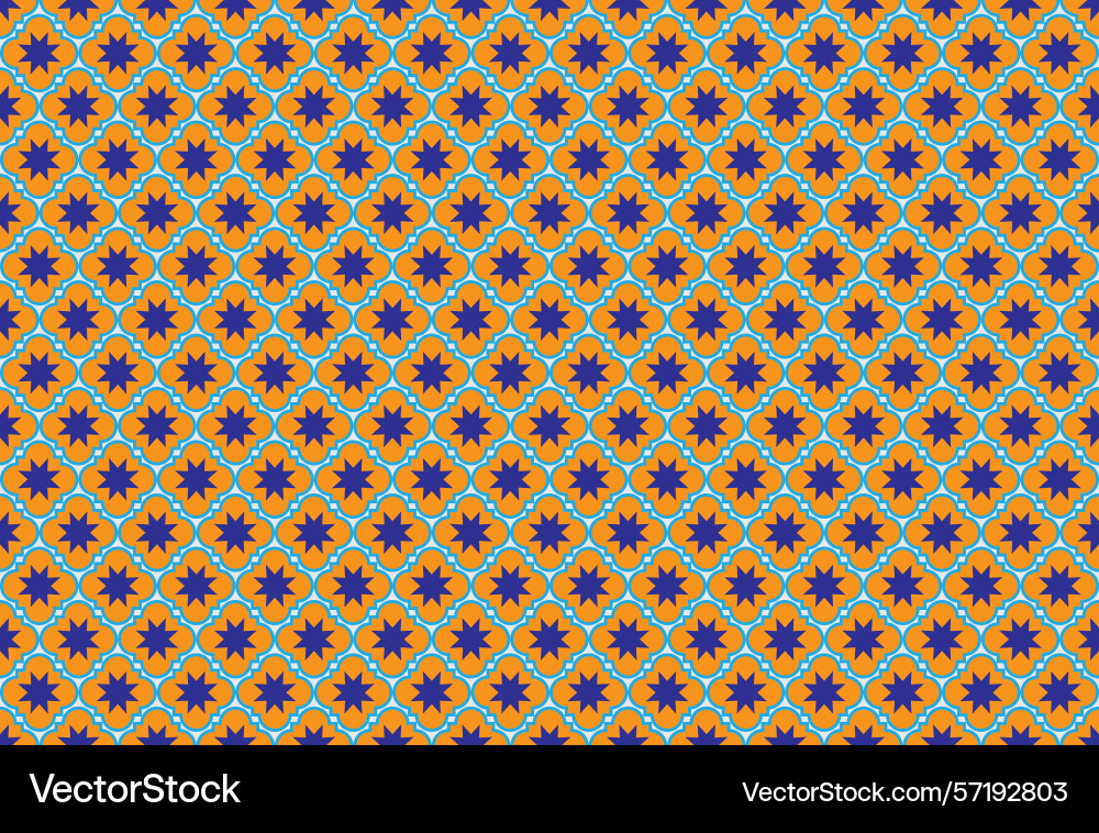 Moroccan seamless pattern in format abstract Vector Image