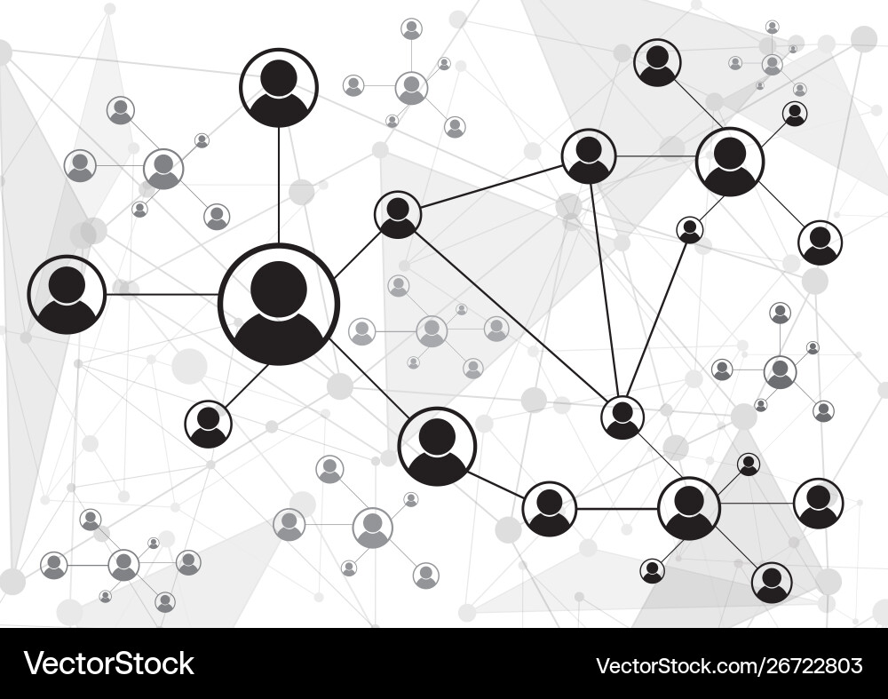 Network connection abstract background Network connection abstract background vector image