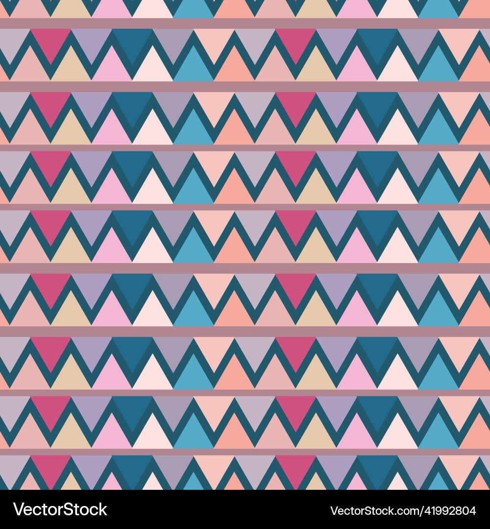 Abstract geometric pattern with triangles Vector Image