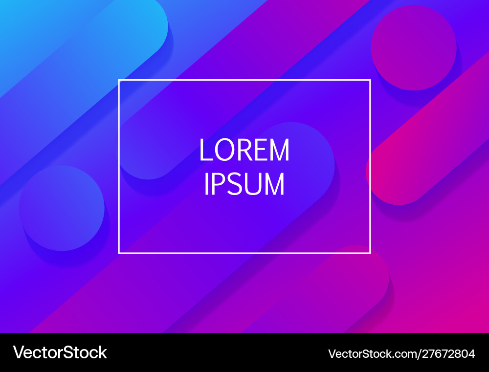 Abstract minimal gradient shapes geometric vector image