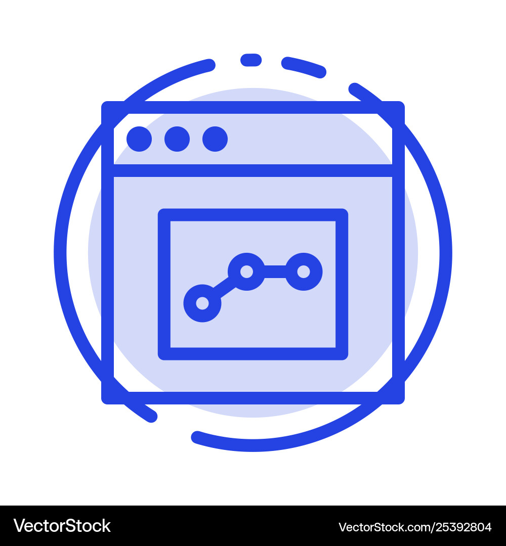 Analytics communication interface user blue Analytics communication interface user blue vector image