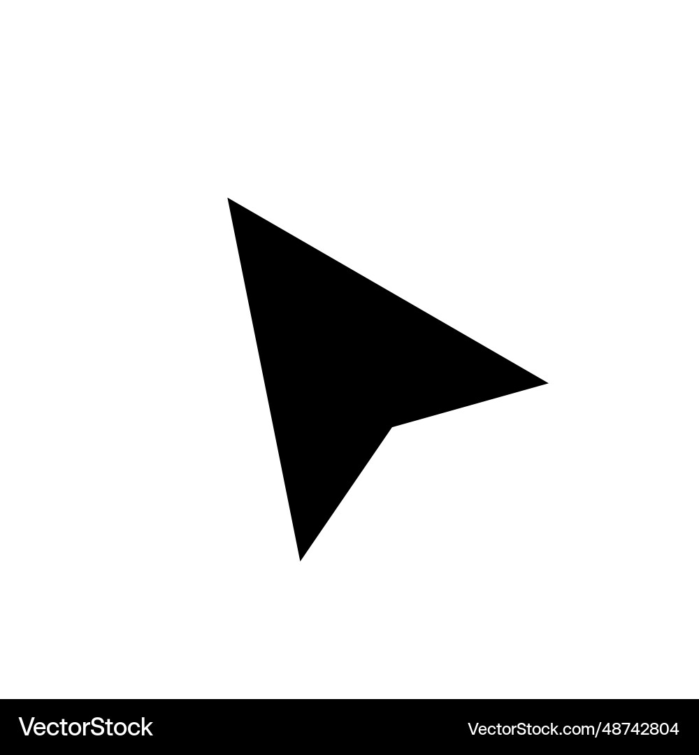 Arrow Cursor-Symbol isolierte Pointer Arrow Cursor-Symbol isolierte Pointer vektorbild