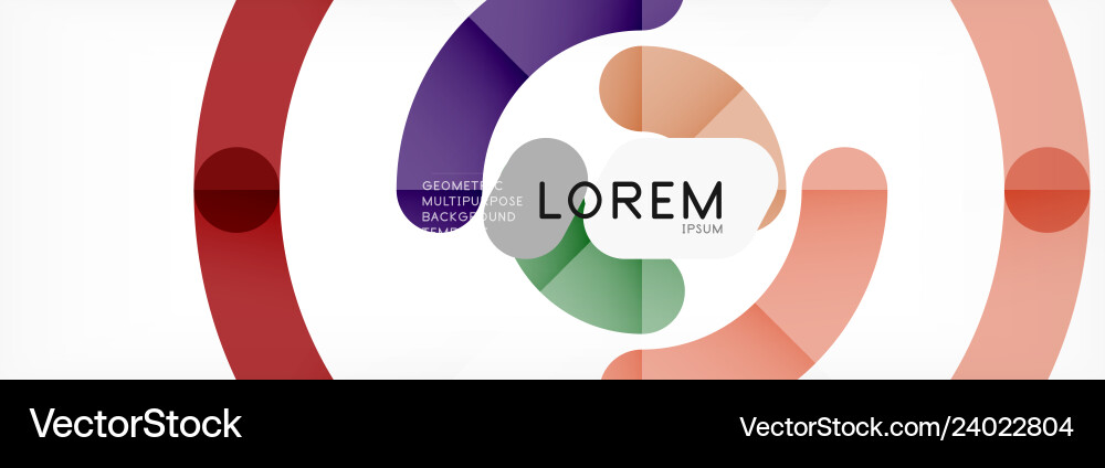 Circular lines design background Circular lines design background vector image