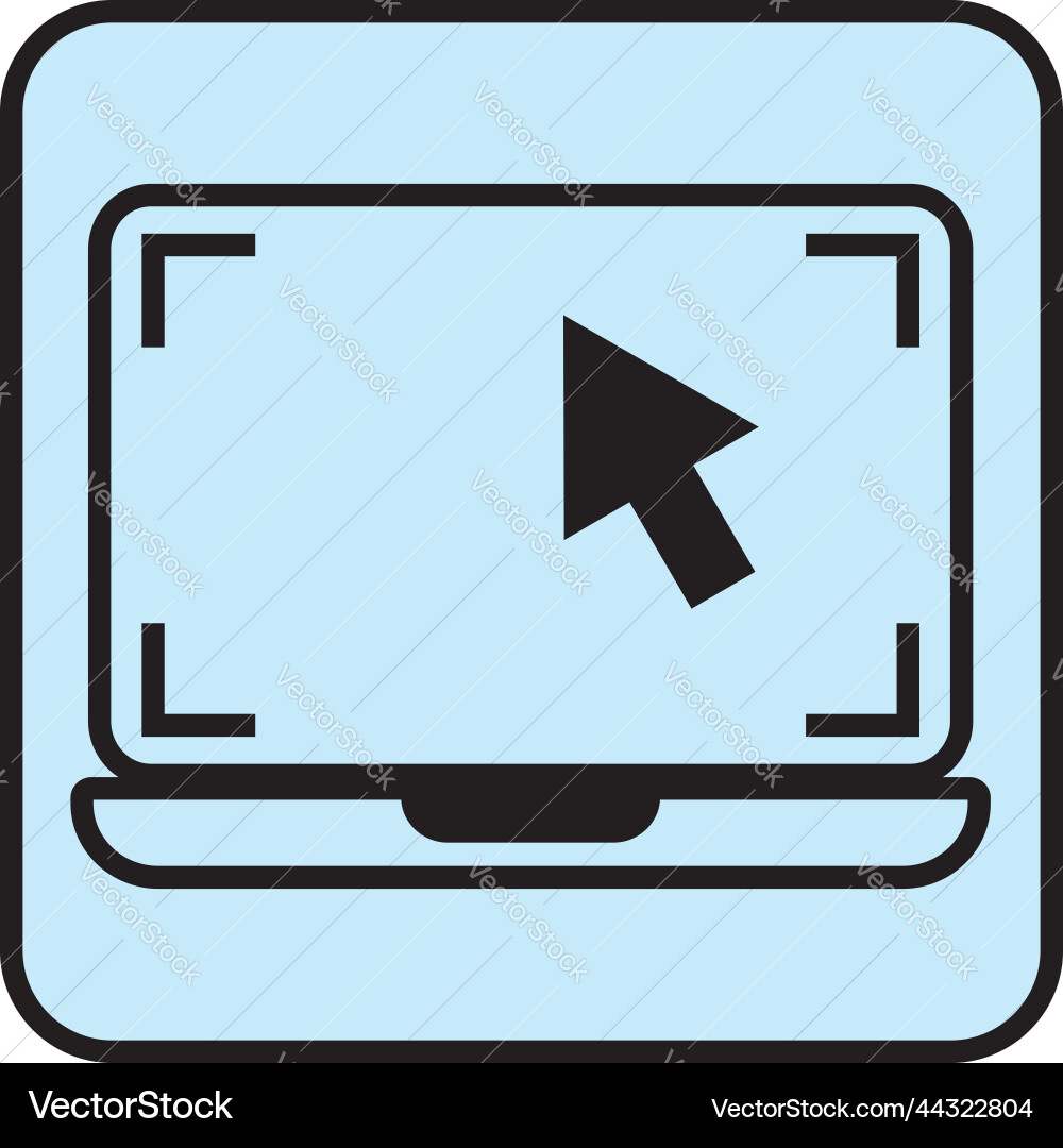 Computer programming on a white background vector image