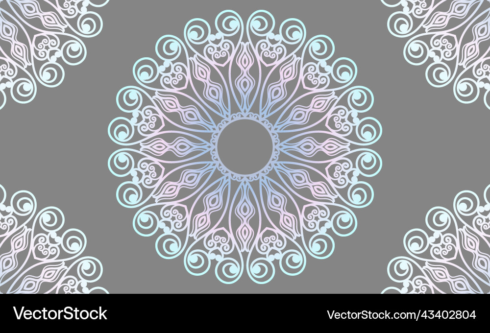 Mandala pattern design background Mandala pattern design background Vector Image