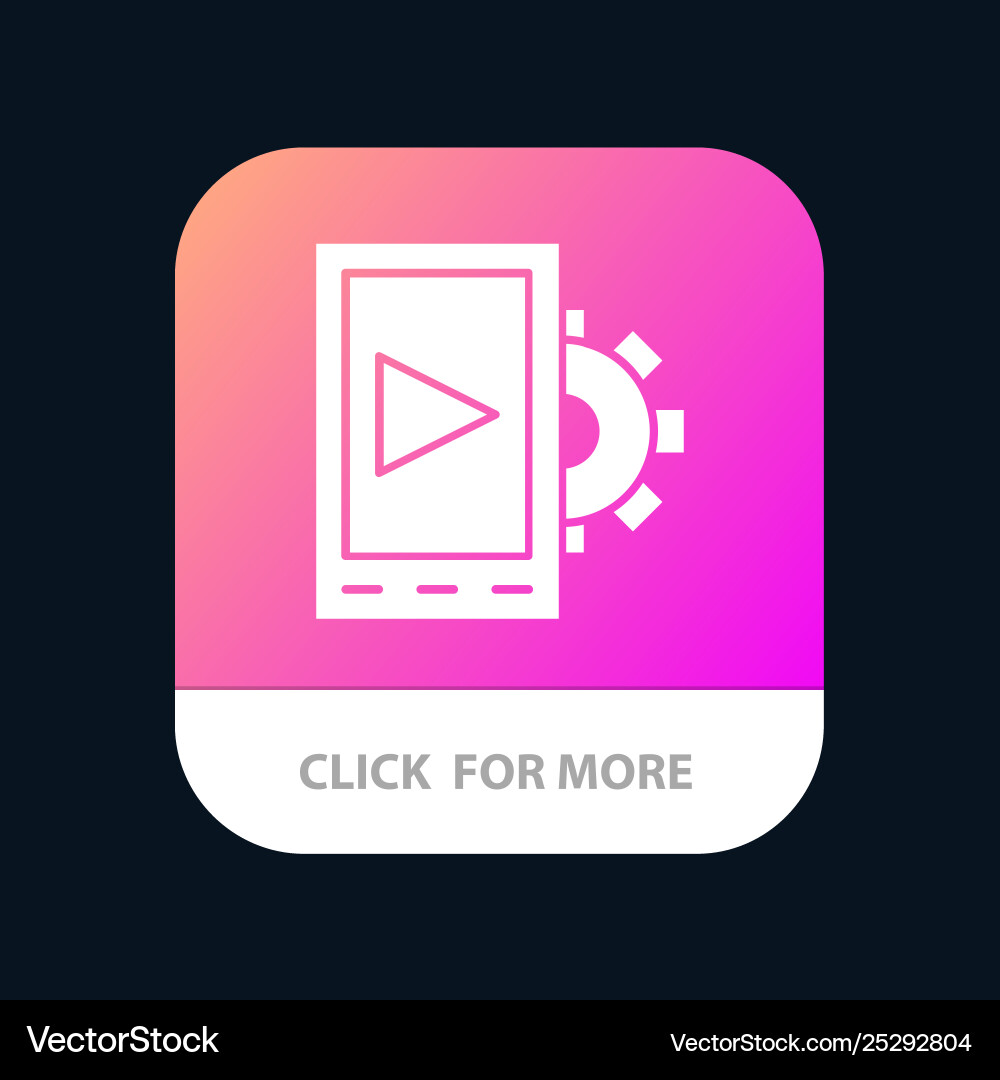 Mobile Design Einstellung App-Taste und Android Mobile Design Einstellung App-Taste und Android vektorbild