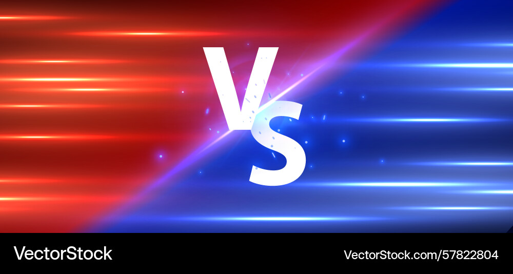 Modern versus background with rays effects Vector Image