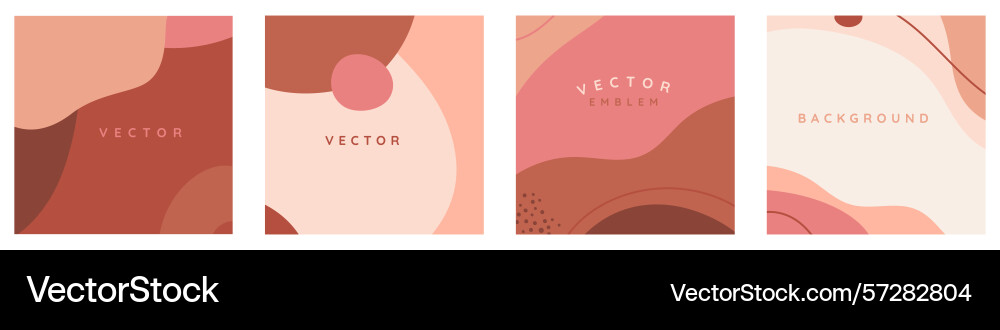 Set of abstract creative backgrounds in minimal Set of abstract creative backgrounds in minimal vector image