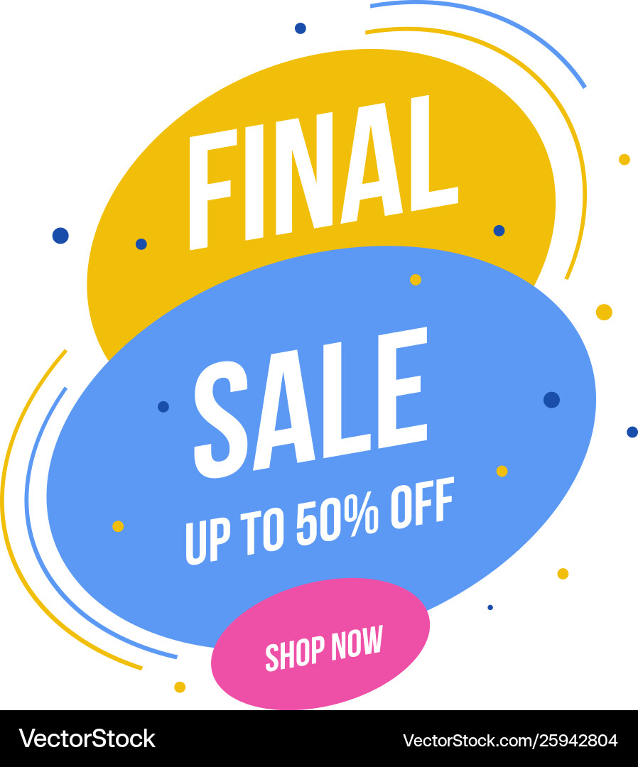 Sonderangebot Endverkauf Banner bis 50 off Sonderangebot Endverkauf Banner bis 50 off vektorbild