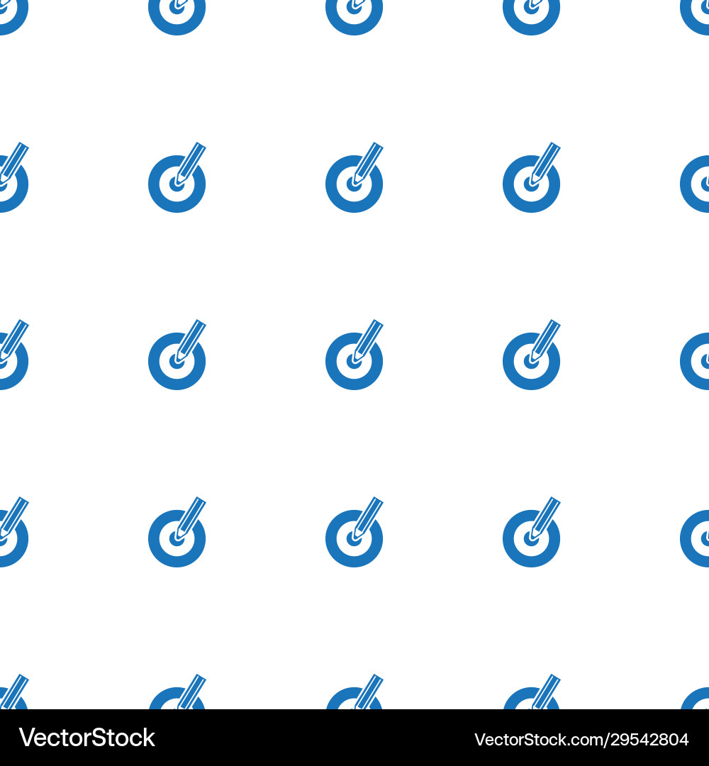 Target keywords icon pattern seamless isolated Vector Image
