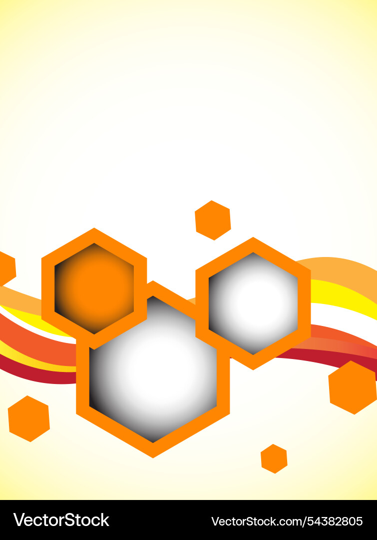 Abstract background with geometric shapes design Vector Image