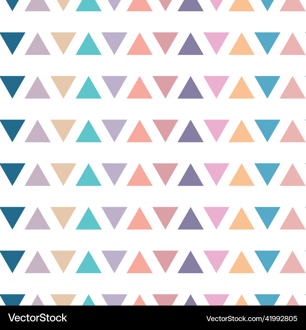 Abstract geometric pattern with colorful vector image