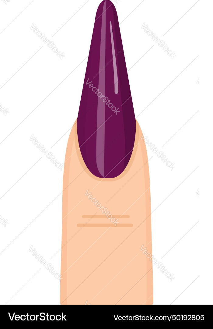 Art Spa Maniküre Ikone Cartoon weiblichen Nagel Art Spa Maniküre Ikone Cartoon weiblichen Nagel vektorbild
