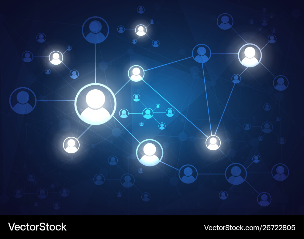 Network connection abstract background Network connection abstract background vector image