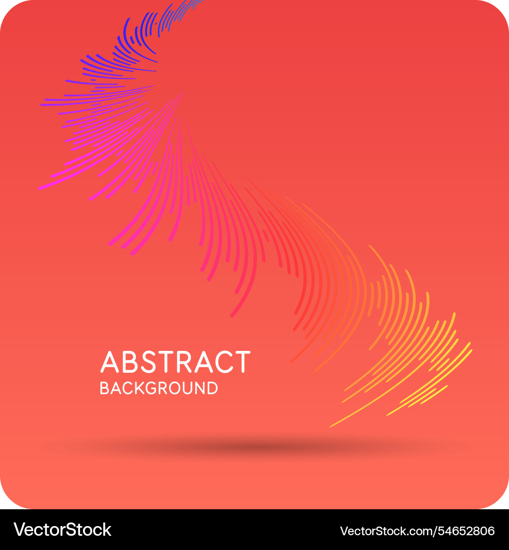Abstraktes Element mit dynamischen Linien einfach Abstraktes Element mit dynamischen Linien einfach vektorbild