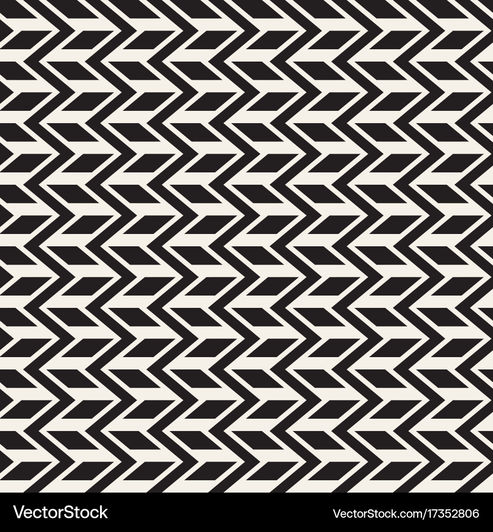 Seamless zigzag line pattern abstract vector image