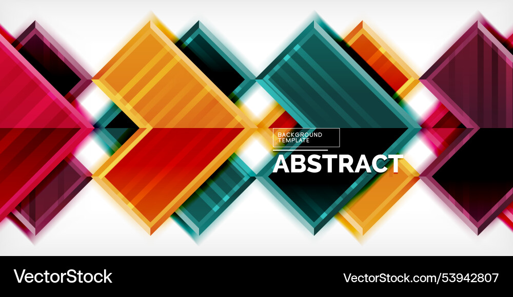 Arrow symbols created with 3d effects and line Vector Image