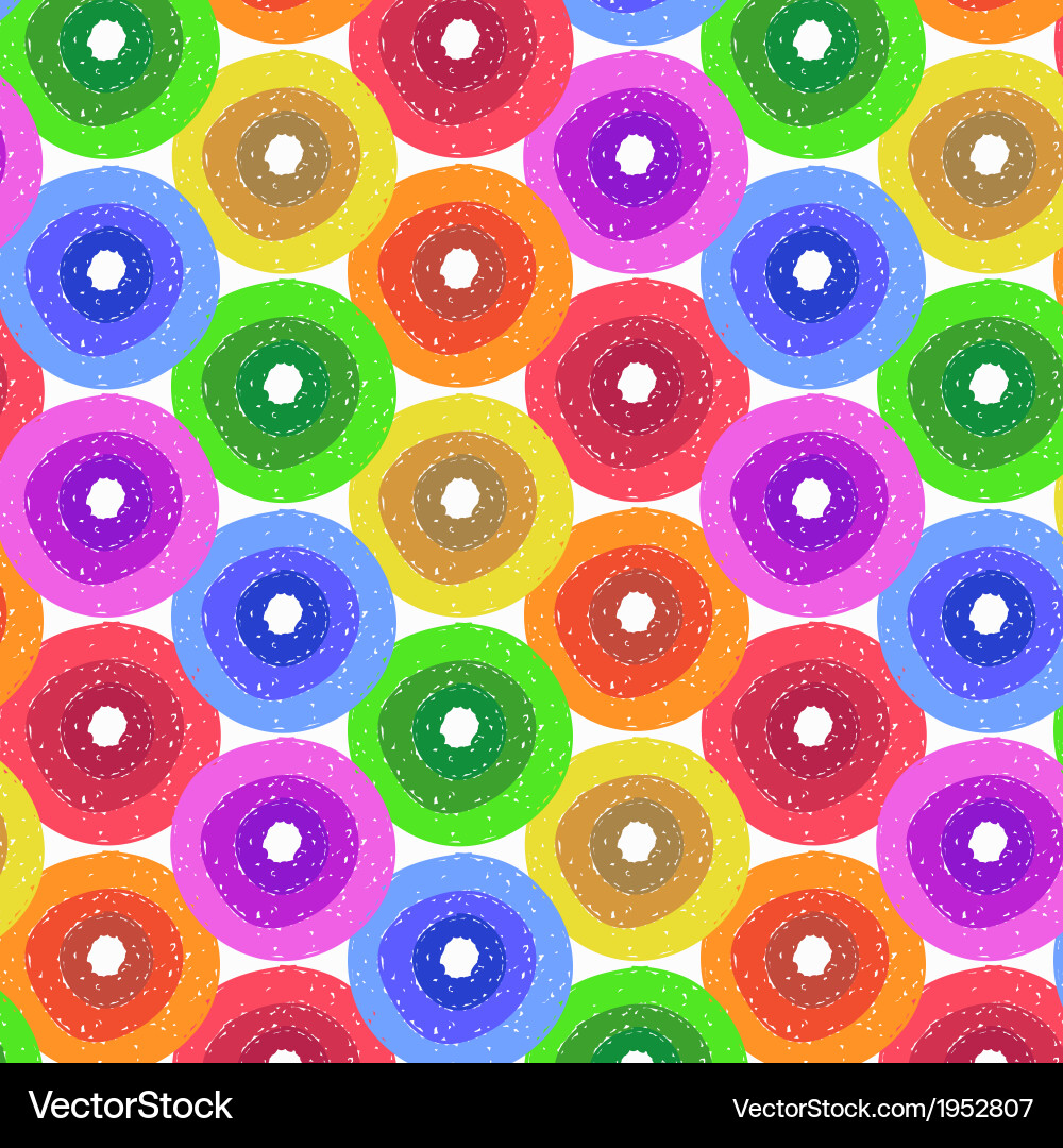 Rainbow Pattern Background Vector Image