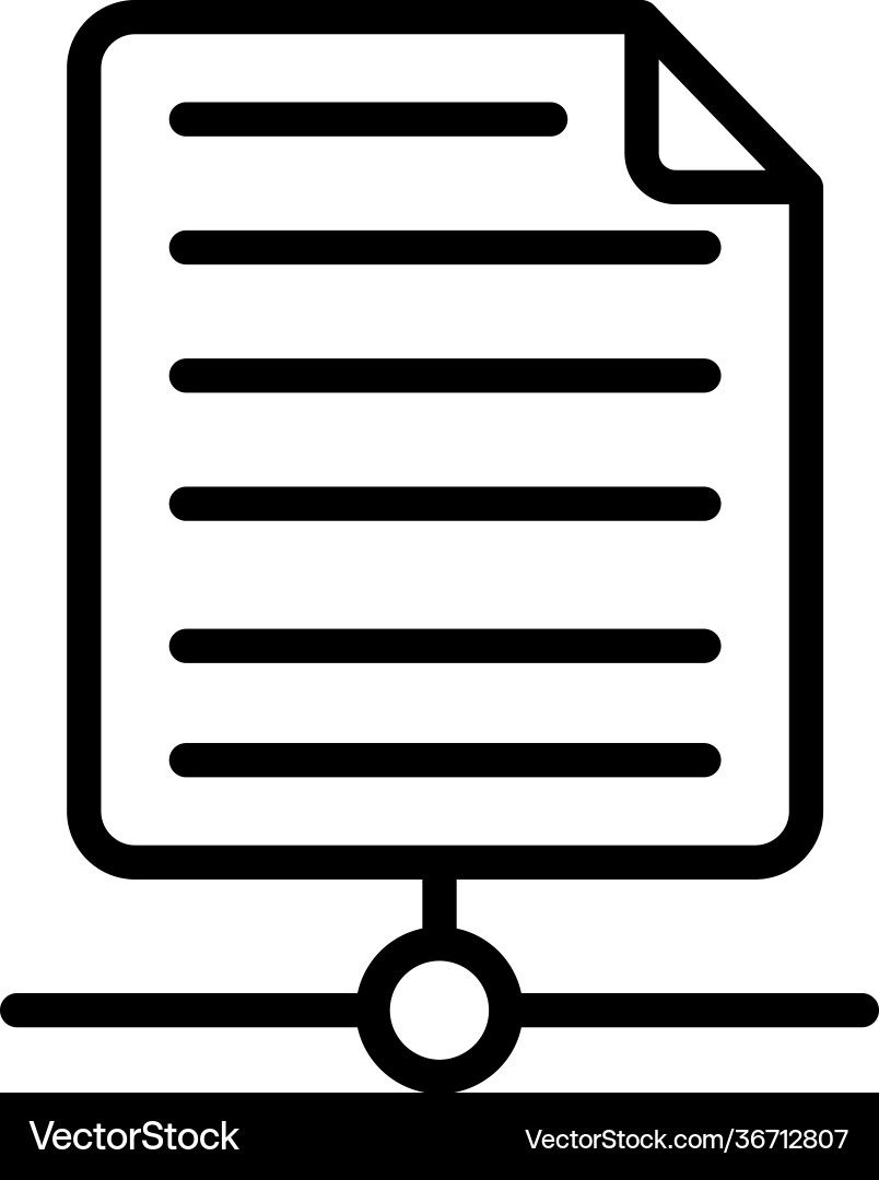 Shared file vector image