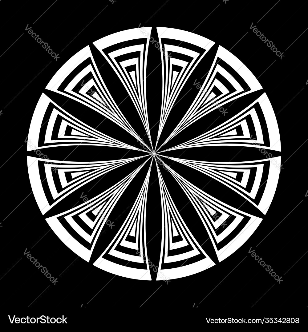 Circle design element Vector Image