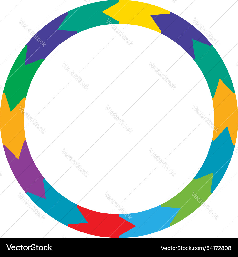 Segmented circles from 2 to 20 parts circular Segmented circles from 2 to 20 parts circular vector image
