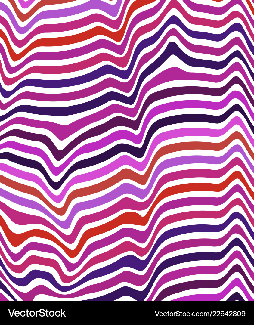 Abstract color wavy background line pattern Abstract color wavy background line pattern vector image