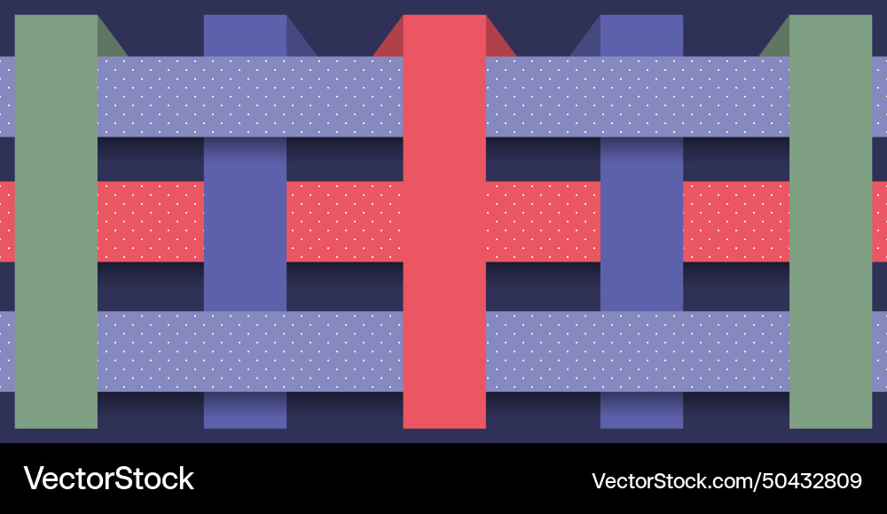 Abstract colorful rectangle background design-04 Vector Image