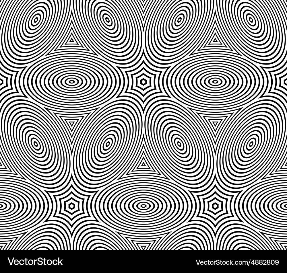 Graphic seamless abstract pattern regular vector image