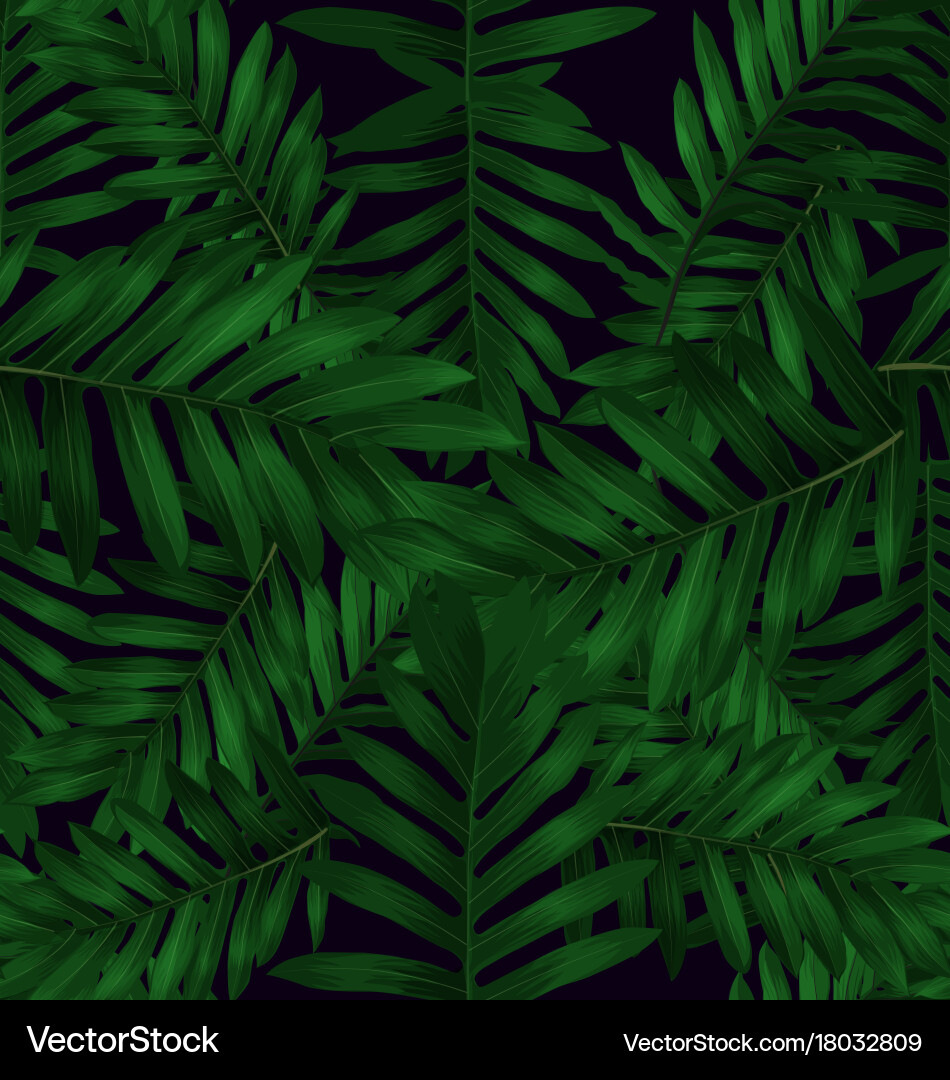 Leaf seamless pattern Royalty Free Vector Image
