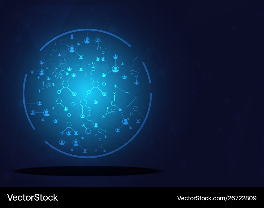 Network connection abstract background Network connection abstract background vector image