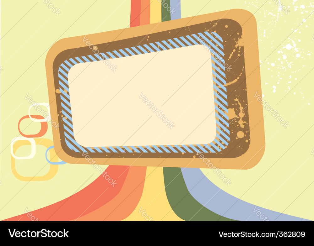 Retro background Vector Image