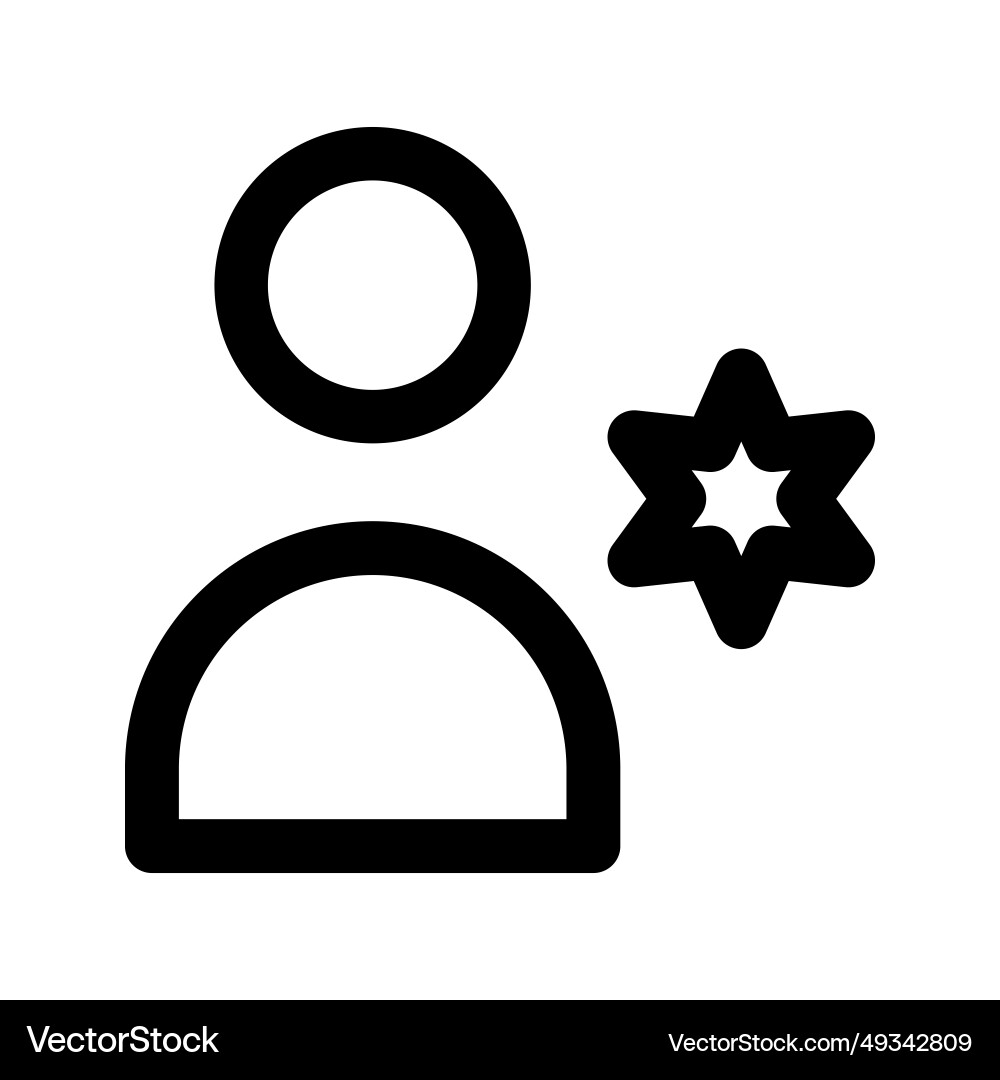 User review icon flat design style can be used Vector Image