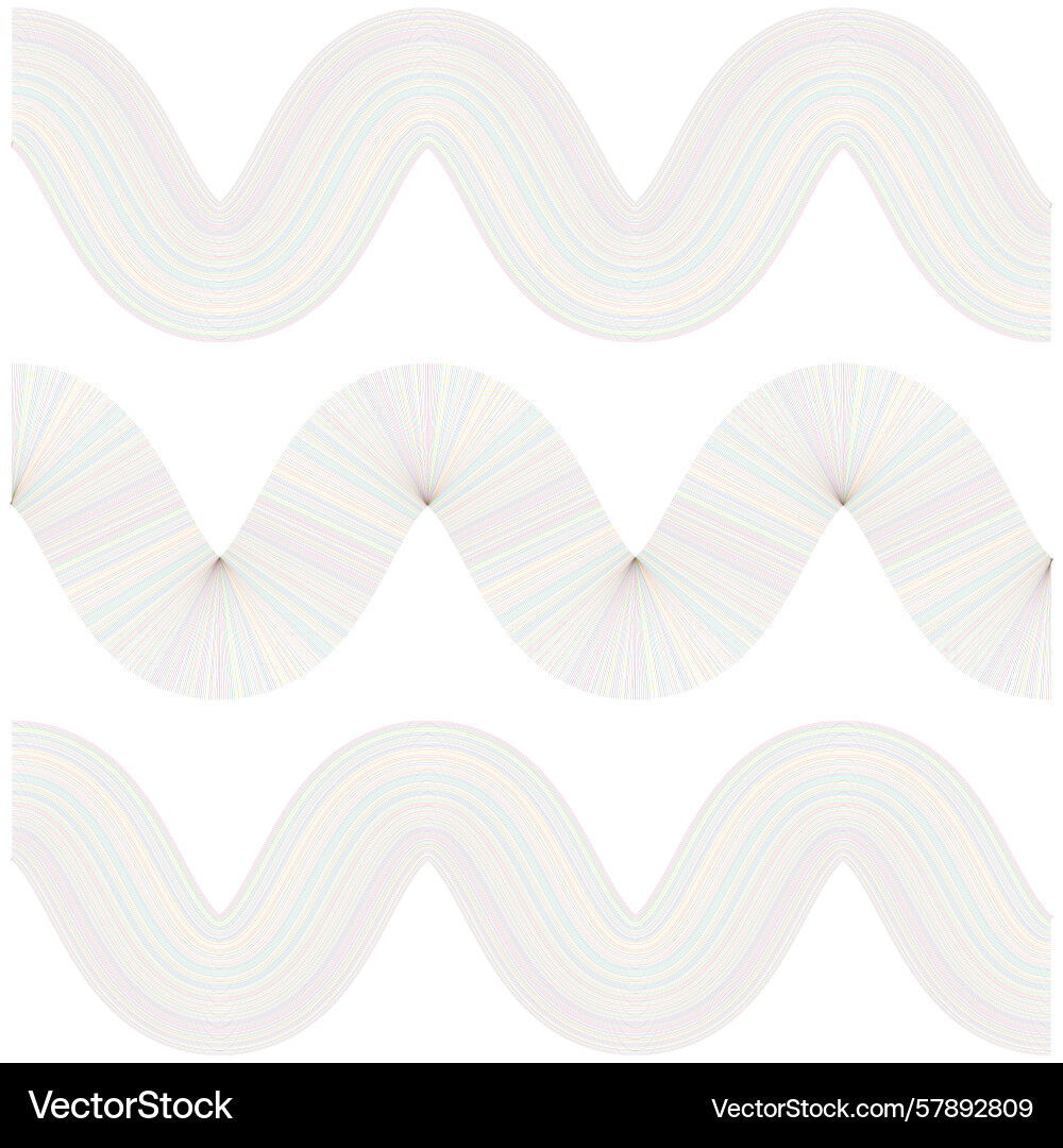Wavy line pattern soft ripple texture abstract Vector Image