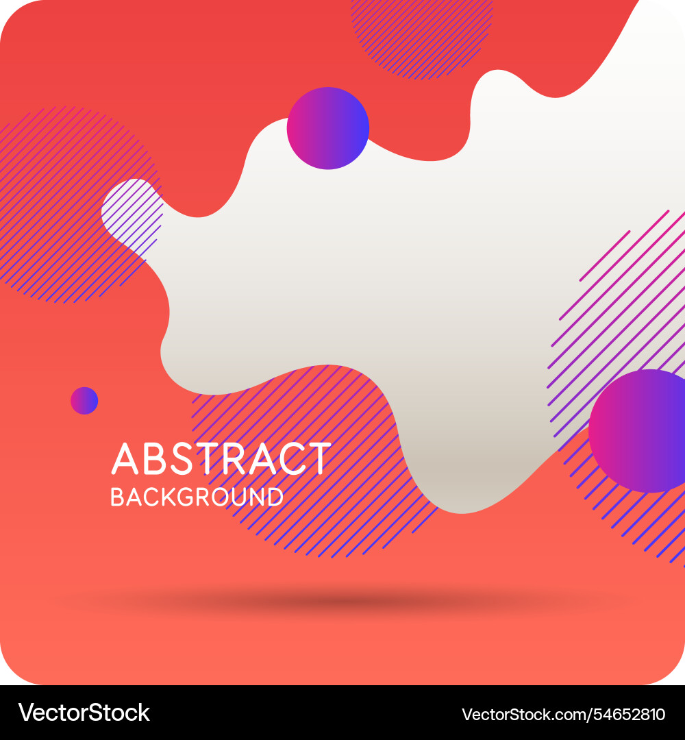 Background with abstract shapes a template Background with abstract shapes a template vector image
