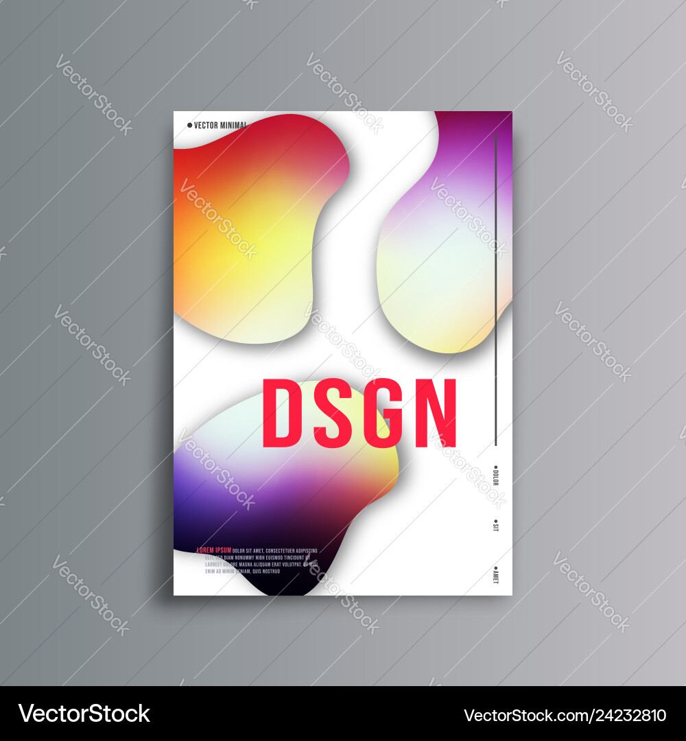 Cover minimal design abstract background Cover minimal design abstract background vector image