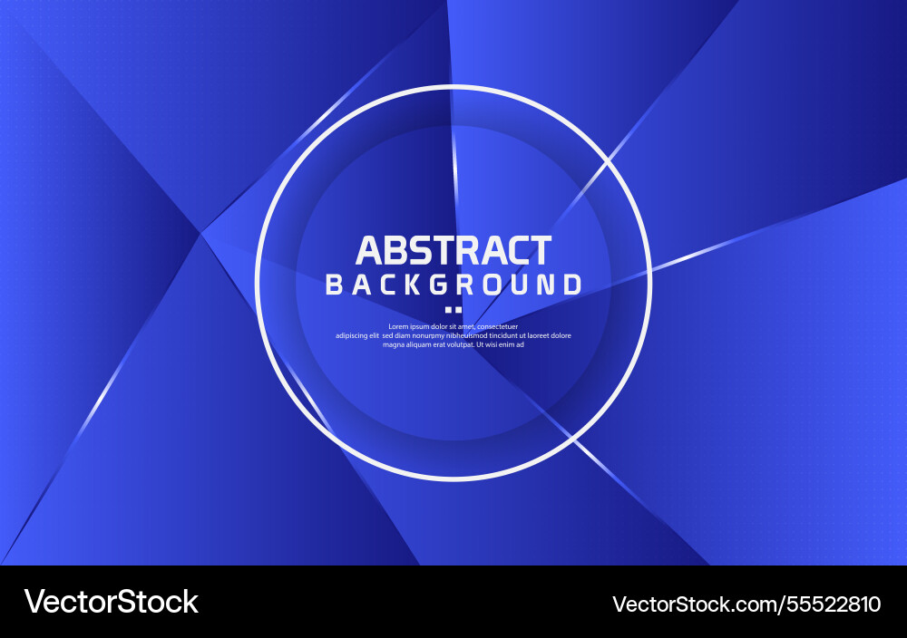 Gradient geometric background with abstract Vector Image